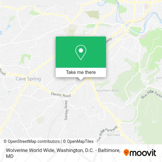 Wolverine World Wide map