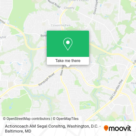 Actioncoach AM Segal Consltng map