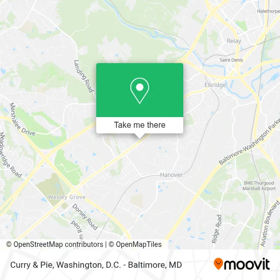 Curry & Pie map