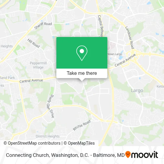 Connecting Church map