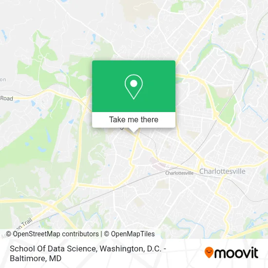 School Of Data Science map