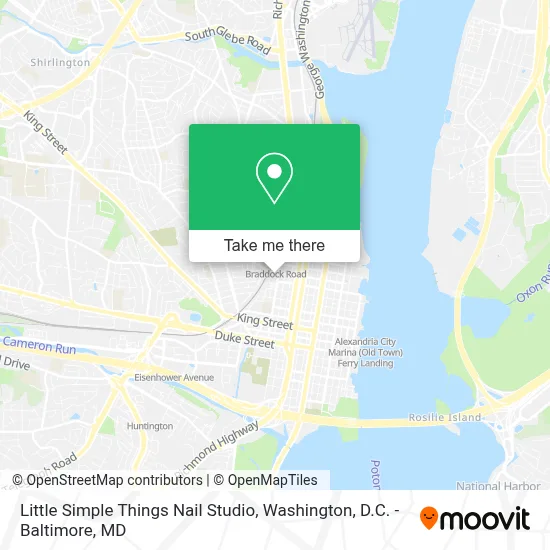 Little Simple Things Nail Studio map