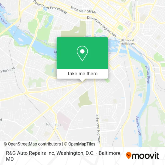 R&G Auto Repairs Inc map