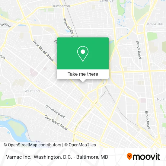 Vamac Inc. map