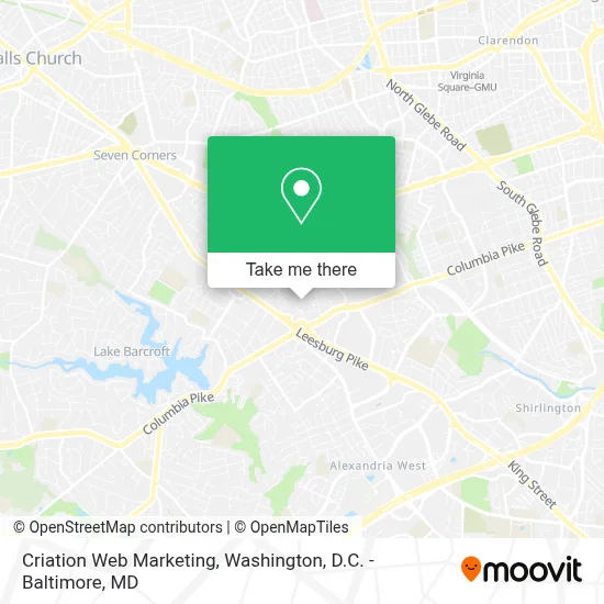 Criation Web Marketing map