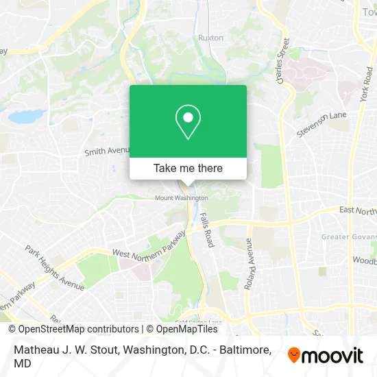 Matheau J. W. Stout map