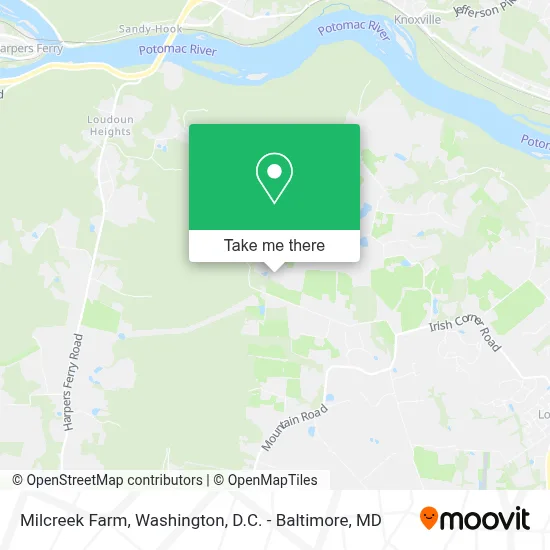 Milcreek Farm map