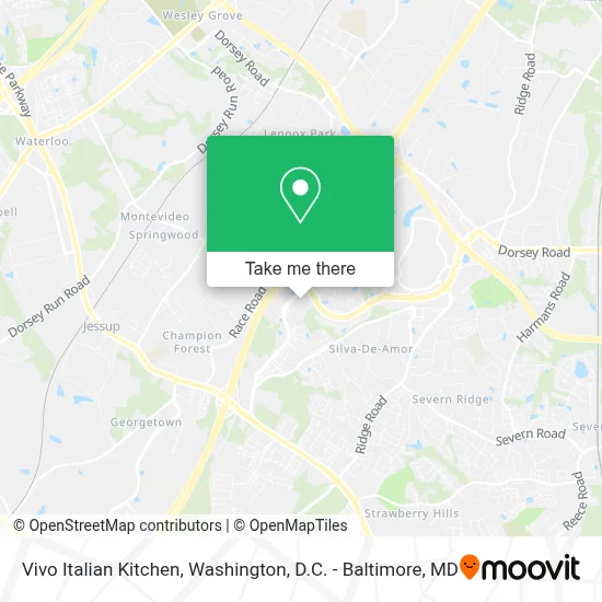 Vivo Italian Kitchen map