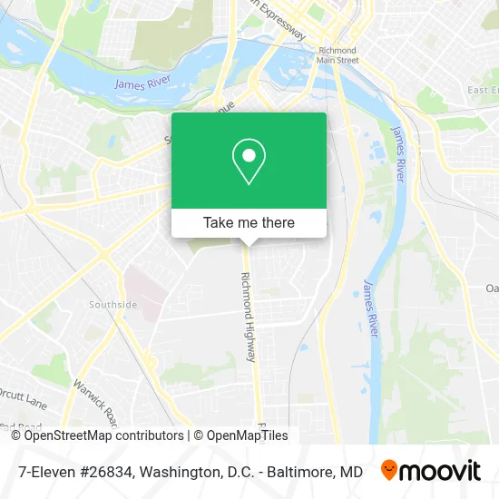 7-Eleven #26834 map