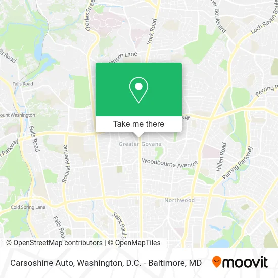 Carsoshine Auto map