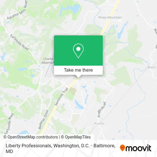 Liberty Professionals map