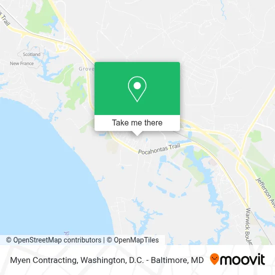 Myen Contracting map