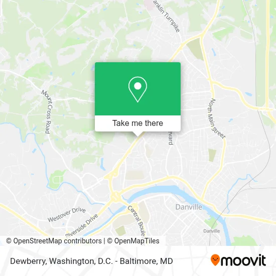 Dewberry map