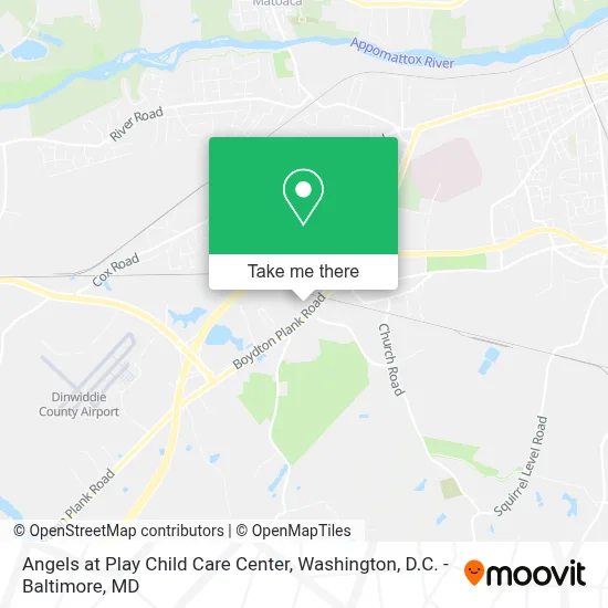 Angels at Play Child Care Center map