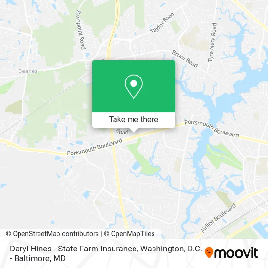 Daryl Hines - State Farm Insurance map