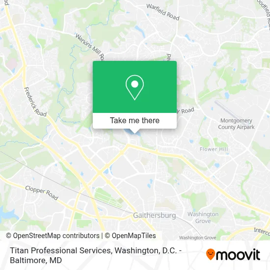 Titan Professional Services map