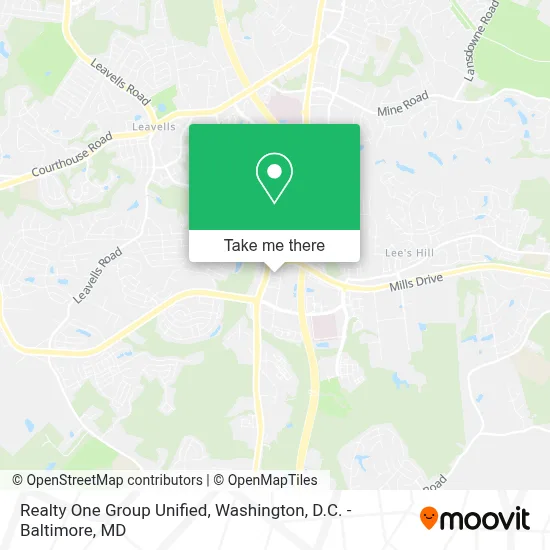 Realty One Group Unified map