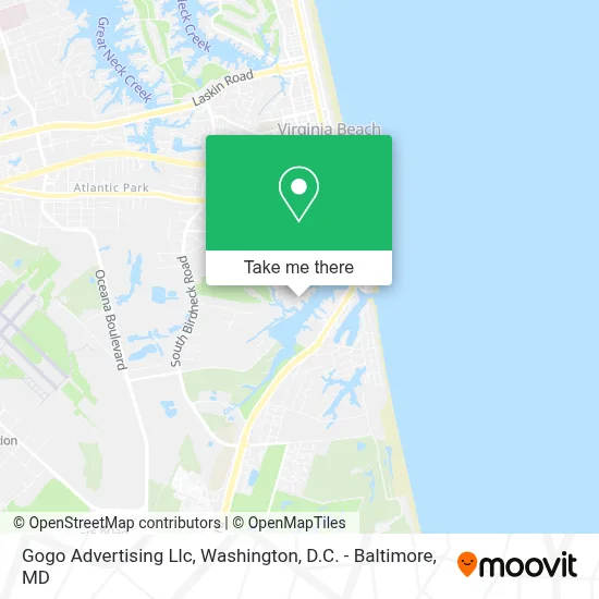 Gogo Advertising Llc map
