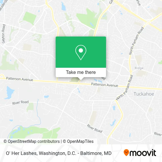 O' Her Lashes map