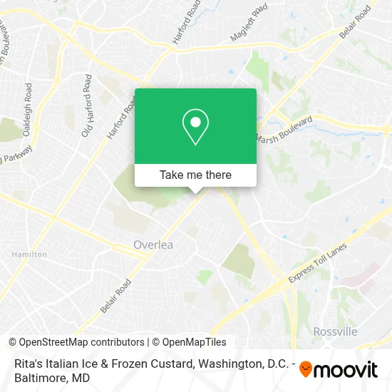 Rita's Italian Ice & Frozen Custard map