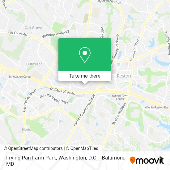 Frying Pan Farm Park map