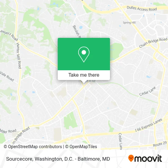 Sourcecore map