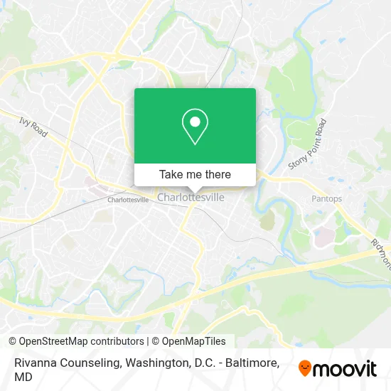 Rivanna Counseling map