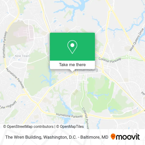 The Wren Building map