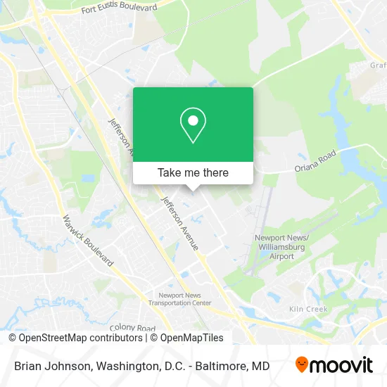 Brian Johnson map