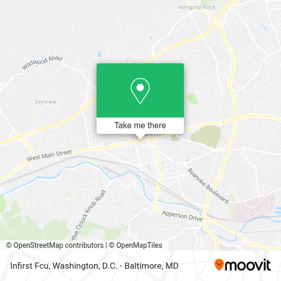 Infirst Fcu map