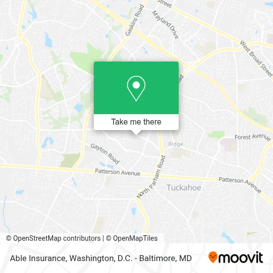 Able Insurance map