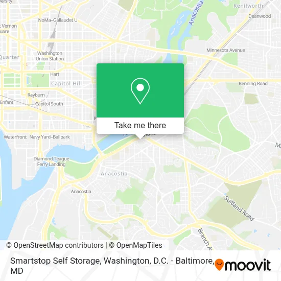 Smartstop Self Storage map
