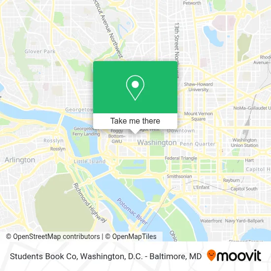 Students Book Co map
