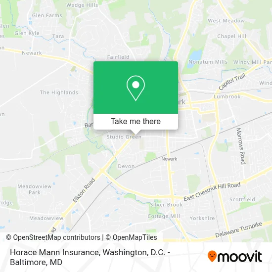 Horace Mann Insurance map