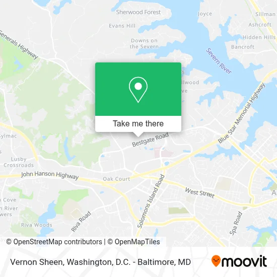 Vernon Sheen map