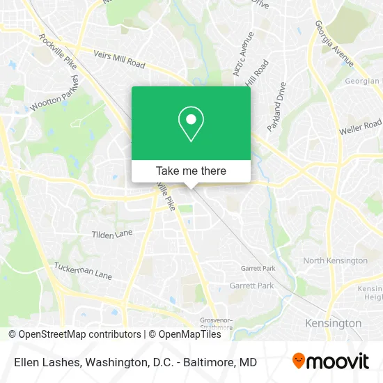 Ellen Lashes map