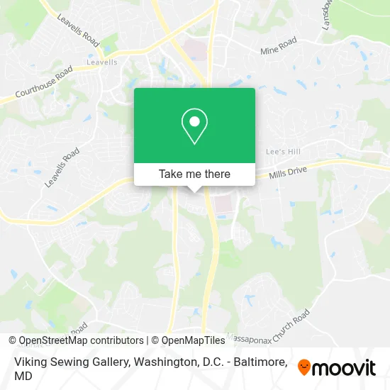 Viking Sewing Gallery map
