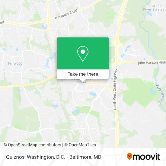 Quiznos map