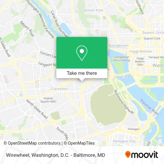 Wirewheel map
