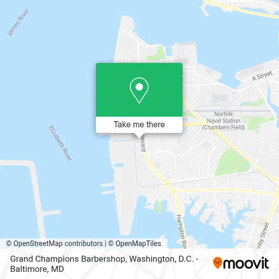 Grand Champions Barbershop map