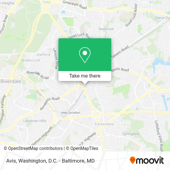 Avis map