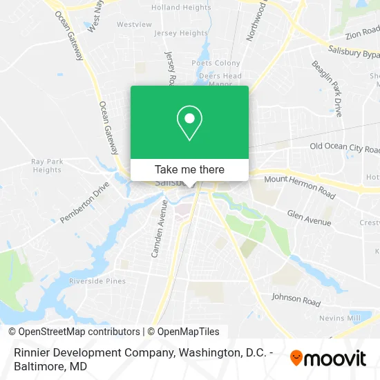 Rinnier Development Company map
