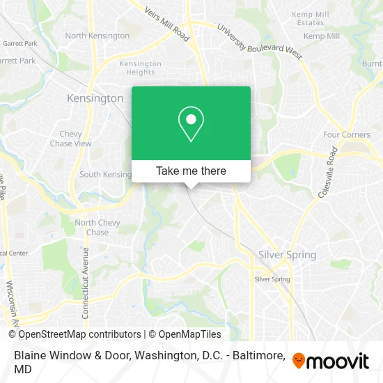 Blaine Window & Door map