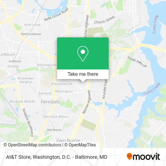 At&T Store map