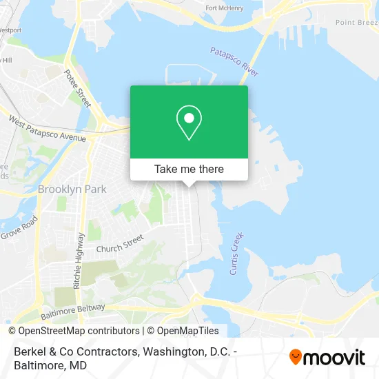 Berkel & Co Contractors map