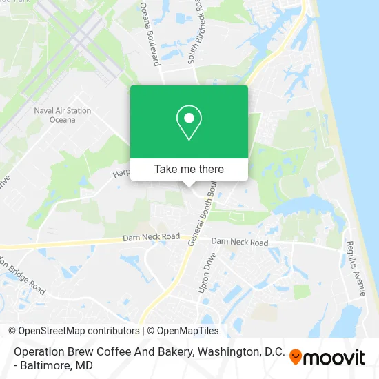 Operation Brew Coffee And Bakery map