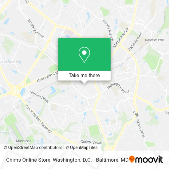 Chims Online Store map
