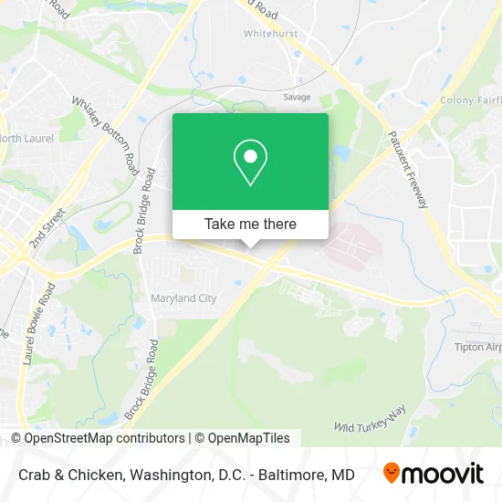 Crab & Chicken map