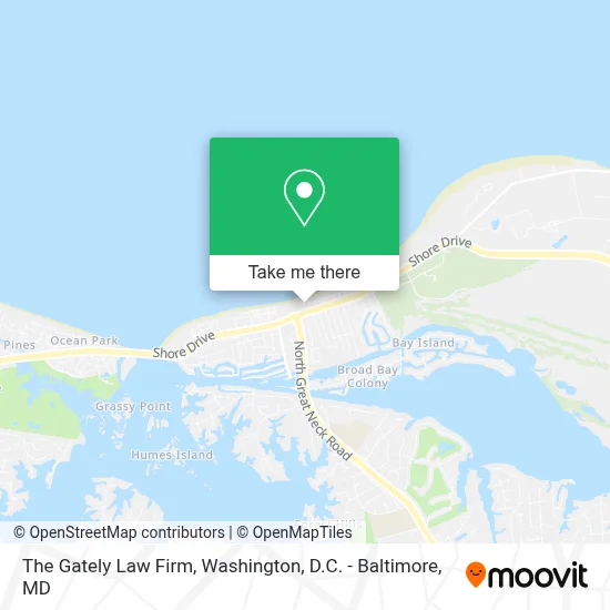 The Gately Law Firm map