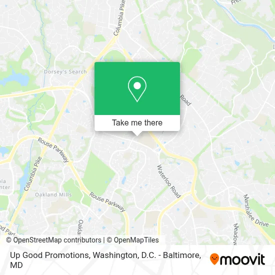 Up Good Promotions map